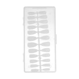 Maxbell 504Pcs Transparent False Nail Tips for Parties Lady almond