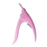 Maxbell False Nail Clipper Adjustable Sharp Blade Fake Nail Clippers for Home Salon Pink