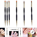 Maxbell Double Head Acrylic Nail Art Brush Pen Home Tips Builder Salon Use 001