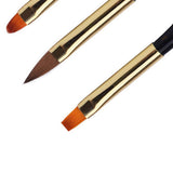 Maxbell Double Head Acrylic Nail Art Brush Pen Home Tips Builder Salon Use 001