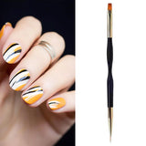 Maxbell Double Head Acrylic Nail Art Brush Pen Home Tips Builder Salon Use 001