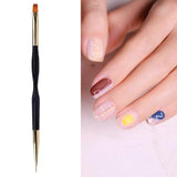 Maxbell Double Head Acrylic Nail Art Brush Pen Home Tips Builder Salon Use 001