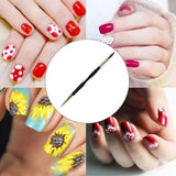 Maxbell Double Head Acrylic Nail Art Brush Pen Home Tips Builder Salon Use 002