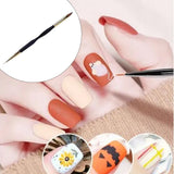 Maxbell Double Head Acrylic Nail Art Brush Pen Home Tips Builder Salon Use 002