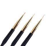 Maxbell Double Head Acrylic Nail Art Brush Pen Home Tips Builder Salon Use 003