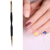 Maxbell Double Head Acrylic Nail Art Brush Pen Home Tips Builder Salon Use 003