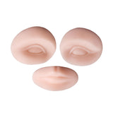 Maxbell Silicone Eye Lip Model Permanent Makeup Imitation Practice for Beginners