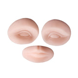 Maxbell Silicone Eye Lip Model Permanent Makeup Imitation Practice for Beginners
