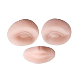 Maxbell Silicone Eye Lip Model Permanent Makeup Imitation Practice for Beginners