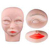 Maxbell Silicone Eye Lip Model Permanent Makeup Imitation Practice for Beginners