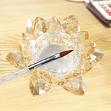 Maxbell Acrylic Liquid Powder Dappen Dish Bowl Glass for Nail Art Champagne