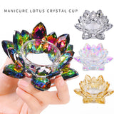 Maxbell Acrylic Liquid Powder Dappen Dish Bowl Glass for Nail Art Bright Colorful