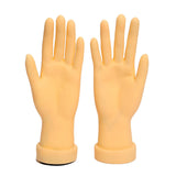 Maxbell Nail Practice Hand Bendable Tool for Technician Manicure Supply Right
