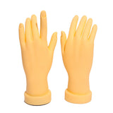 Maxbell Nail Practice Hand Bendable Tool for Technician Manicure Supply Right