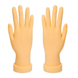 Maxbell Nail Practice Hand Bendable Tool for Technician Manicure Supply Right