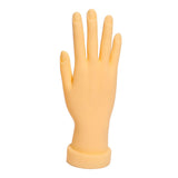 Maxbell Nail Practice Hand Bendable Tool for Technician Manicure Supply Right