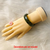 Maxbell Nail Practice Hand Bendable Tool for Technician Manicure Supply Right