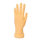 Maxbell Nail Practice Hand Bendable Tool for Technician Manicure Supply Left