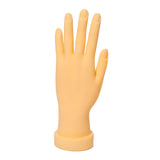 Maxbell Nail Practice Hand Bendable Tool for Technician Manicure Supply Left