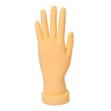 Maxbell Nail Practice Hand Bendable Tool for Technician Manicure Supply Left