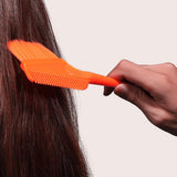 Maxbell Hair Dye Brush Comb Styling Tool Dyeing Professional for Salon Barber  orange
