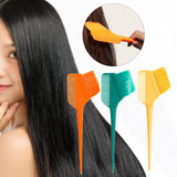 Maxbell Hair Dye Brush Comb Styling Tool Dyeing Professional for Salon Barber  orange