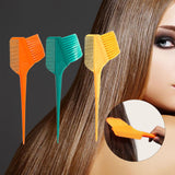 Maxbell Hair Dye Brush Comb Styling Tool Dyeing Professional for Salon Barber  orange