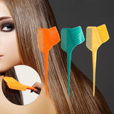 Maxbell Hair Dye Brush Comb Styling Tool Dyeing Professional for Salon Barber  orange