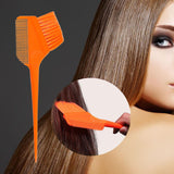 Maxbell Hair Dye Brush Comb Styling Tool Dyeing Professional for Salon Barber  orange