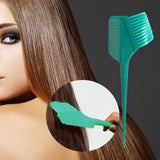 Maxbell Hair Dye Brush Comb Styling Tool Dyeing Professional for Salon Barber  green