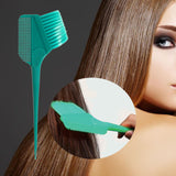 Maxbell Hair Dye Brush Comb Styling Tool Dyeing Professional for Salon Barber  green