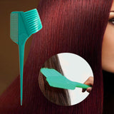 Maxbell Hair Dye Brush Comb Styling Tool Dyeing Professional for Salon Barber  green