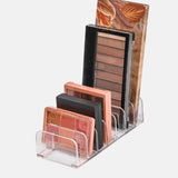 Maxbell Makeup Organizer Eyeshadow Palettes Holder for Vanity Countertops Acrylic