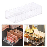 Maxbell Makeup Organizer Eyeshadow Palettes Holder for Vanity Countertops Acrylic