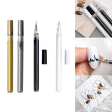 Maxbell Nail Art Graffiti Pen Fast Drying for DIY Painting Nail Supplies Thin Line Gold