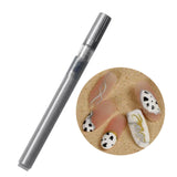 Maxbell Nail Art Graffiti Pen Fast Drying for DIY Painting Nail Supplies Thin Line Silver