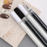Maxbell Nail Art Graffiti Pen Fast Drying for DIY Painting Nail Supplies Thin Line White