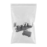Maxbell 5 Pieces Nail Art Practice Finger Training for Fake Fingers Tools Decoration Black