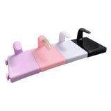 Maxbell 5 Pieces Nail Art Practice Finger Training for Fake Fingers Tools Decoration Purple