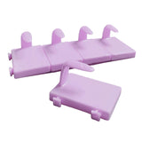 Maxbell 5 Pieces Nail Art Practice Finger Training for Fake Fingers Tools Decoration Purple