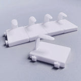 Maxbell 5 Pieces Nail Art Practice Finger Training for Fake Fingers Tools Decoration White