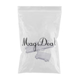 Maxbell 5 Pieces Nail Art Practice Finger Training for Fake Fingers Tools Decoration White