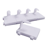 Maxbell 5 Pieces Nail Art Practice Finger Training for Fake Fingers Tools Decoration White