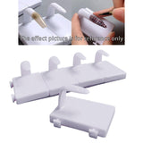 Maxbell 5 Pieces Nail Art Practice Finger Training for Fake Fingers Tools Decoration White