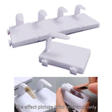 Maxbell 5 Pieces Nail Art Practice Finger Training for Fake Fingers Tools Decoration White