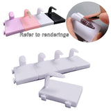 Maxbell 5 Pieces Nail Art Practice Finger Training for Fake Fingers Tools Decoration White