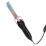 Maxbell Hair Straightener Comb Brush Curl Straight Hair EU Plug Hair Styling
