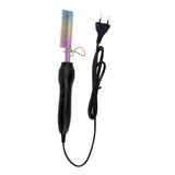 Maxbell Hair Straightener Comb Brush Curl Straight Hair EU Plug Hair Styling