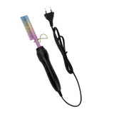 Maxbell Hair Straightener Comb Brush Curl Straight Hair EU Plug Hair Styling
