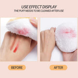 Maxbell 3 Pieces Reusable Makeup Remover Pads Face Cleaning Wipes Cloth 4.7in Dia
